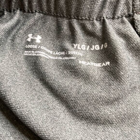 UNDER ARMOUR Youth L Shortie Drawstring Shorts - Picture 3 of 9